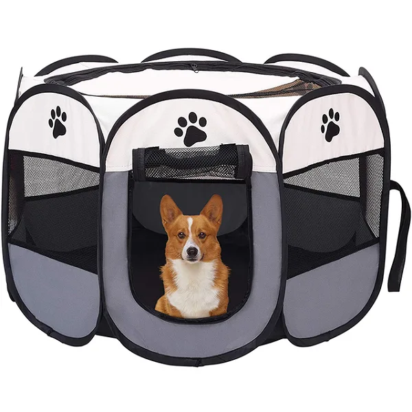indoor dog house, dog tent, portable house for a dog, playpen for a dog