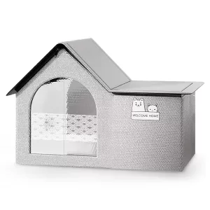 air conditioned dog house, dog summer house