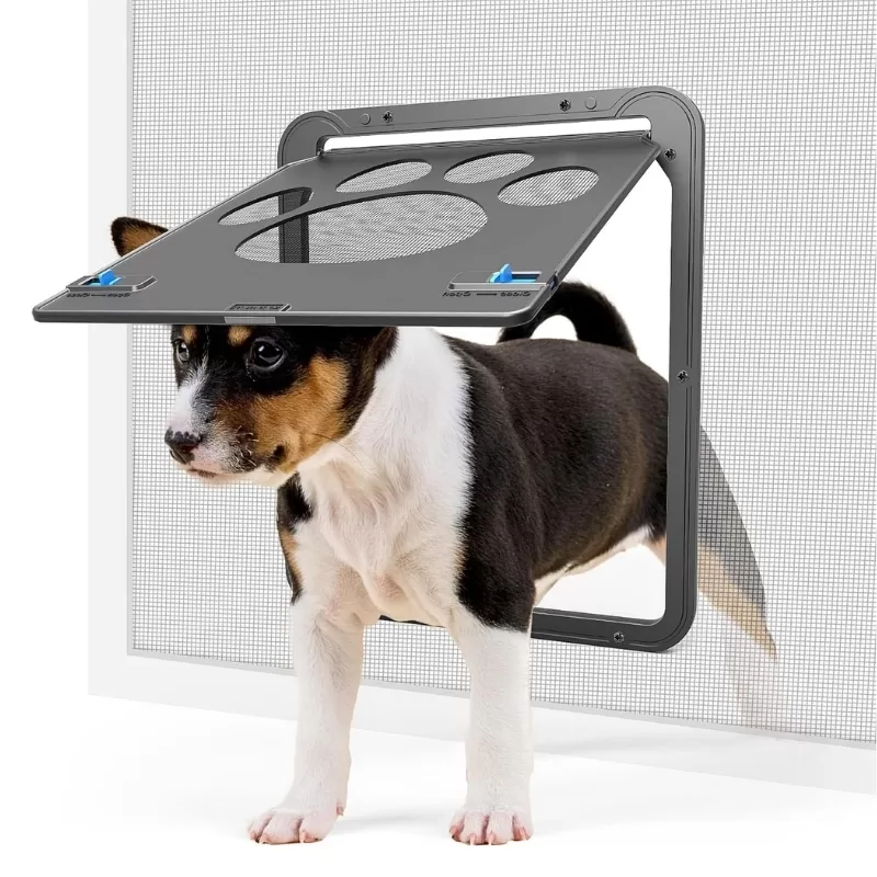 dog door, lockable dog door, magnetic dog door, pet door