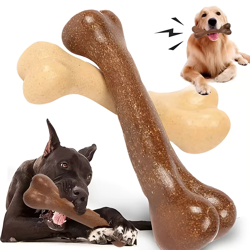 dog chewing toy, dog chewing bone, dog teething toy, dog toys for aggressive chewers, indestructible dog toys