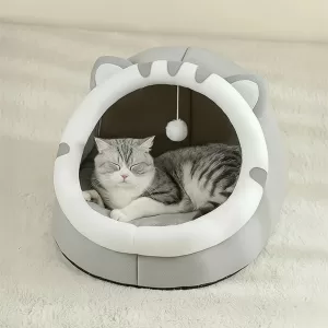pet house, warm cat bed, cat nest, cat house, cute cat house, cat igloo